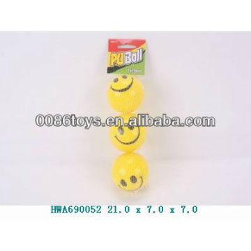 smily PU foam sponge ball